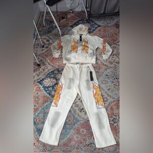 KDNK Sweatsuit Sz L New with tags $250 retail